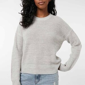 Ardene Basic Collection  Cozy Gray Women's Sweater